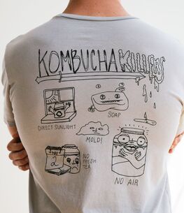 boochcraft illustrated kombucha killers t-shirt 